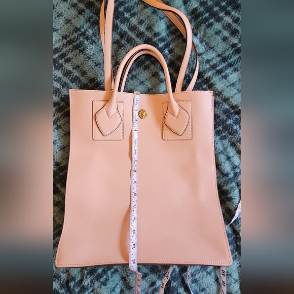 Ann Klein dusty rose shopper tote bag - Picture 8 of 9